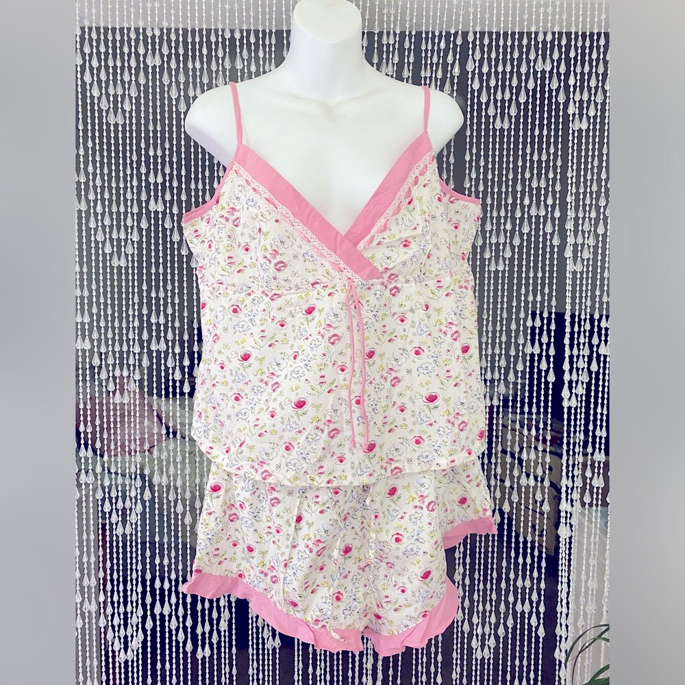 SARAH SPENCER 2pc PAJAMA SHORT SET